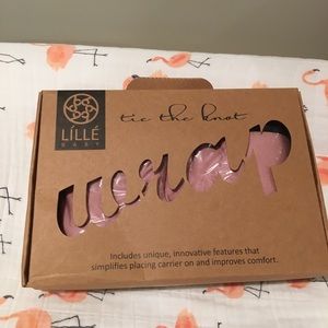 Lille baby TIE THE KNOT WRAP - PINK- BRAND NEW